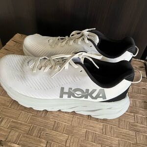 Brand new, never worn Men’s Hoka running shoes. Rincon 3 model.